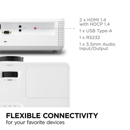 SVGA Projector 4000 Lumens HDMI Home Office Portable