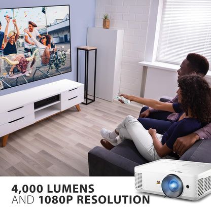 SVGA Projector 4000 Lumens HDMI Home Office Portable